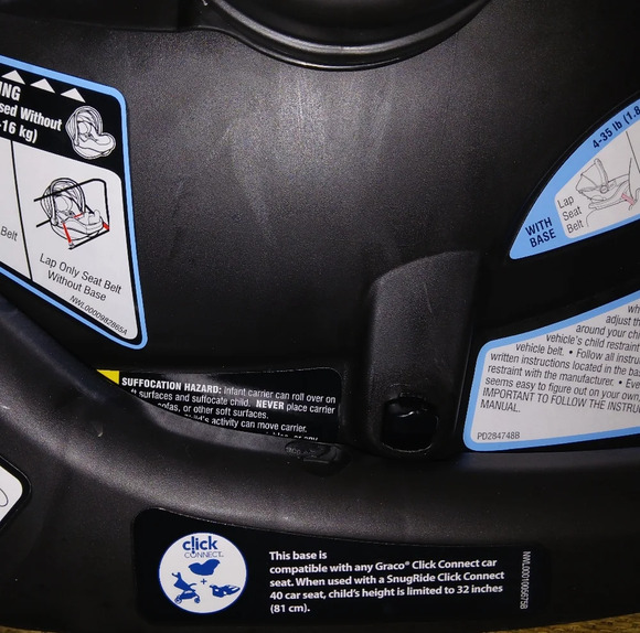 Graco snugride 35 lite LX - Picture 7 of 8